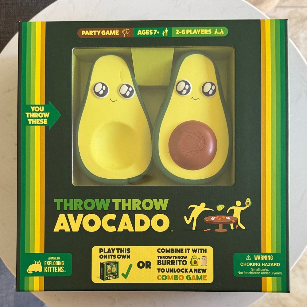 Throw Throw Avocado Game
